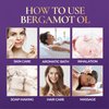 Premium Bergamot Essential Oil Organic (1 OZ) — Undiluted Organic Bergamot Essential Oil for Diffuser Aromatherapy and More — Therapeutic Grade Bergamot Oil for Hair and Skin Care