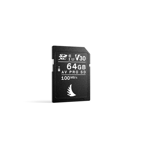 Angelbird - AV PRO SD V30-64 GB - SDXC UHS-I Memory Card - up to 6K - for Everyday Photo and Video Shooting