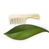 SHAN'ROCK BEAUTISTIC 4pc Eco-Friendly Bamboo Wide-Tooth Comb,Paddle Detangling Brush, Pick and Edge Brush Set for Thick, Curly, Straight, Wavy, Dry and Fine Hair