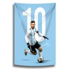 SUIBIAN Tapestry Messi Champion World Cup Wall Posters Wall Hanging Decoration for Bedroom Dorm Cool-for Party Art Wall Tapestry…39x59 Inch