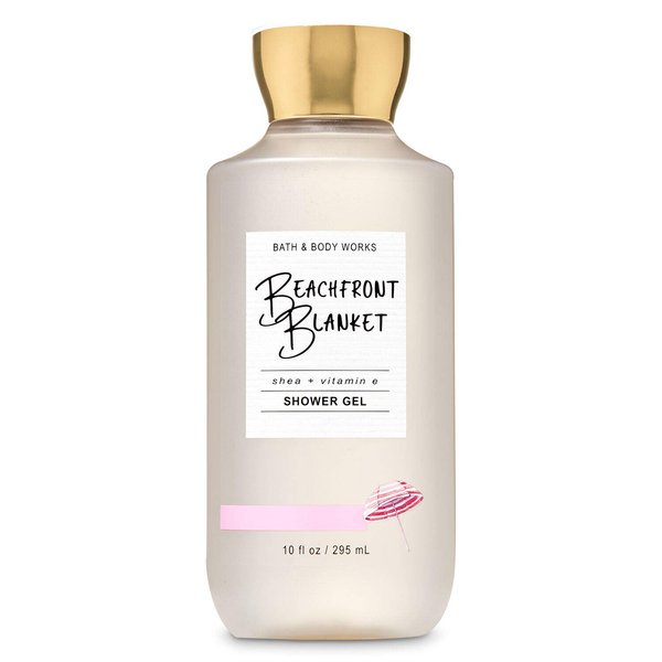 Bath and Body Works White Barn Beachfront Blanket Shower Gel Wash 10 Ounce