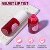 Fovcos Lip Tint Stain, Lip Glosses, Moisturizing Lip Stain, Lip Tint, Skin Tint, Lip-Plumping, Non-sticky, Long Lasting Lip Makeup (Apple)
