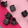 100PCS Black Plastic Mini Clips, Small Claws Hair Clip