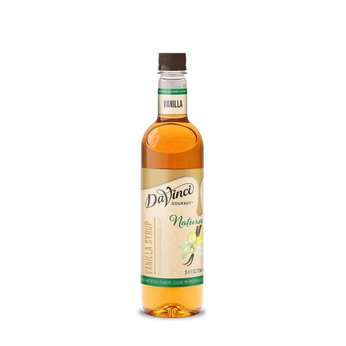 DaVinci Gourmet Naturals Vanilla Syrup, 25.4 Fluid Ounce (Pack of 1)