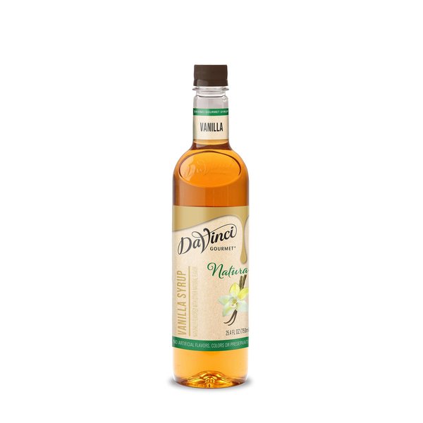 DaVinci Gourmet Naturals Vanilla Syrup, 25.4 Fluid Ounce (Pack of 1)