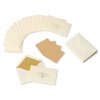 Papyrus Thank You Cards with Envelopes, Gold Flourish (16-Count)