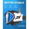 ZIONOR Swim Goggles, G1 Polarized Swimming Goggles UV Protection Leakproof Anti-fog Adjustable Strap for Adult Men Women (Polarized Mirror Blue Lens)