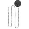 NOBO Pack of 2 Office secure Pen Holder Adhesive, With 23" Ball Pen Chain,