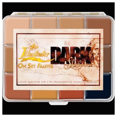 PPI Skin Illustrator On Set Dark Flesh Tone Makeup Palette
