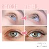 Amber Lash Eyelash Lifting and Eyebrow Lamination Solutions Step 1 and 2 by Rolly Curly, Professional Lash Perm and Brow Lift, 10 Individual Packets Each
