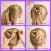 Teenitor 300pcs Hair Pins Bobby Pins Black, 100 Black Bobby Pins 100 Hair Pins for Women and 100 Clear Hair Bands Kit, Black Hair Pins for Buns 2" 2.36" and Black Bobby Pins 2" 2.75"