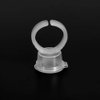 100pcs Ink Rings Cups Pigment Rings Makeup Holder Pigment Container Pigment Ink Cup Eyelash Extension Nail Art
