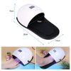 Valentine's Day Carnival Facial Sprayer,Atomization Sprayer UV LED Nail Lamp Slipper Shape Nail Dryer Lamp for Nail Gel Polish Curing with Smart Sensor Manicure Pedicure Tool(White)
