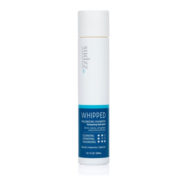 SUDZZFX Whipped Crème & Honey Volumizing Shampoo - For Men & Women - Protect & Repairs Damaged Hair - Silky and Smooth Shampoo for Dry Hair - Sulfate Paraben Free- 10.1 Fl Oz