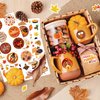 Joy Bang 300 PCS Thanksgiving Stickers for Kids, 24 Sheets Happy Thanksgiving Stickers Turkey Stickers Fall Stickers for Children, Friends Giving Thanksgiving Party Supplies Favors Crafts Gifts