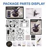 ROBOTIME MI03 Model Kits for Adults/Teens-Storm Beetle Model Building Kits-115 Pieces Mechanical 3D Puzzle-Birthday Gift for Men-Aesthetic Desk Toy Decor
