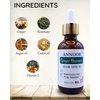 Ginger Rosemary Hair Serum by Annoor | 2 Fl Oz | Nourish, Strengthen, Shine, and Revitalize for Healthy Hair Growth and Scalp Renewal