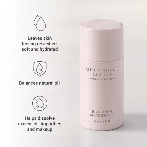 Meaningful Beauty Skin Softening Gentle Cleanser, 2 Fl Oz