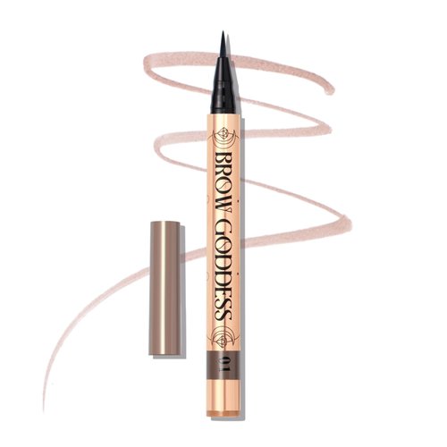 SELESTIA BEAUTY Eyebrow Pen Brow Goddess - High-Pigmented & Waterproof Brow Pen - Easy to Use Brow Definer - Lightweight Texture - 0.02 oz (Brigitta)