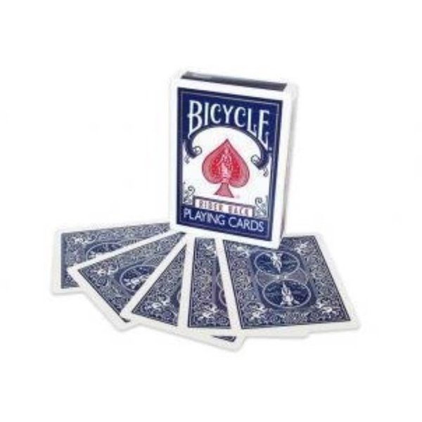Double Back Cards (Bicycle) - blue/blue