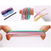 Aeyistry 200 Pcs Colorful Tiny Elastic Hair Bands Rope No Crease Ponytail Holders,for Baby Girls Infants Toddlers Hair Bands Elastic Ponytail Holder