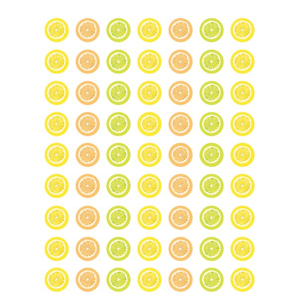 Teacher Created Resources Lemon Zest Mini Stickers, Pack of 378