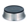 Pro Select Stainless Steel Dog Bowl with Rubber Base Sizes Vary (1 Pack), 30 OZ