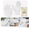 Jungjun Industry Korean Magic Body Scrub Gloves(Finger & Mitten) White Korean Spa Bath Washcloth Maya 정준산업 요술때밀이장갑