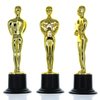 GiftExpress 24-Pack 6" Gold Award Trophy, Award Statues, Oscar Statues Trophies for Award Ceremony, Appreciation Gift (Pack of 24)
