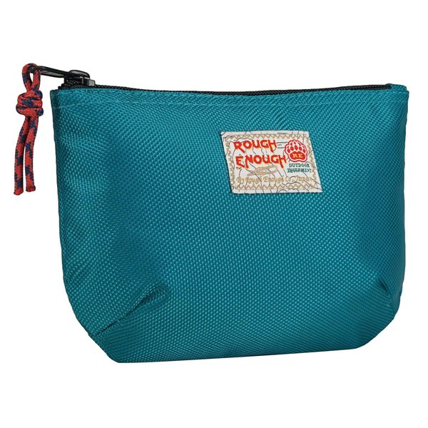Rough Enough Travel Cord Organizer Bag for Electronics Tech Organizer Travel Case Small travel Makeup Bag for Purse Insert with Zipper Blue