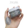 Goolitter Face, Body & Hair Holographic Silver Glitter Gel [Silver Loogie] 2oz (60mL) | Fine | K-Beauty | Halloween, Festival, EDM, Rave, Party, Concert, Costume Makeup | Vegan, Cruelty Free
