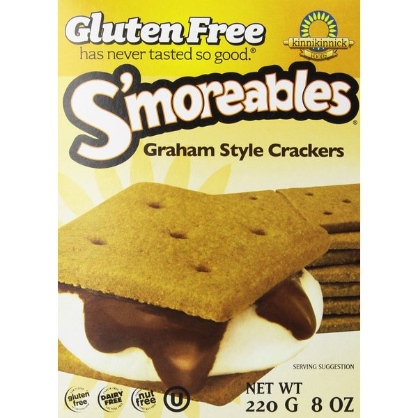 Kinnikinnick S'moreable Graham Cracker (3x8 OZ)