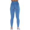 Seamless Scrunch Legging Women Yoga Pants 7/8 Tummy Control Workout Running for Fitness Sport Active Legging-25''（S,Lavender Lustre