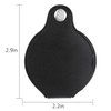 HESTYA 8 Pack 10X Mini Magnifying Glass Folding Pocket Magnifier Glass Loupe with Black Rotating Protective Holster for Reading Newspaper, Book, Magazine, Science, Hobby, Jewelry