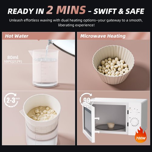 KOTAMU Nose Wax Kit Men, 150g Nose Hair Wax Kit with 95 Wax Accessories, 20-30 Uses, Painless & Easy at Home Nostril Waxing for Women Sensitive Skin Ear Hair Removal, Lasts up to 5 Weeks