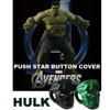 LOKEKE Car Push Start Stop Button Cover, Vehicle DIY Engine Ignition Push Start Button Decorations, Motocycle Ignition Key Switch Protective Cover(Hulk Green)