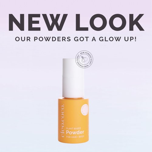 Cleo & Coco - Natural Dry Shampoo Powder - For Body & Hair - For Women - Absorbs Odor & Sweat - Essential Oils & Arrowroot Powder - Free of Talc & Parabens - PCR - Made in USA - Vanilla Coconut - 4oz