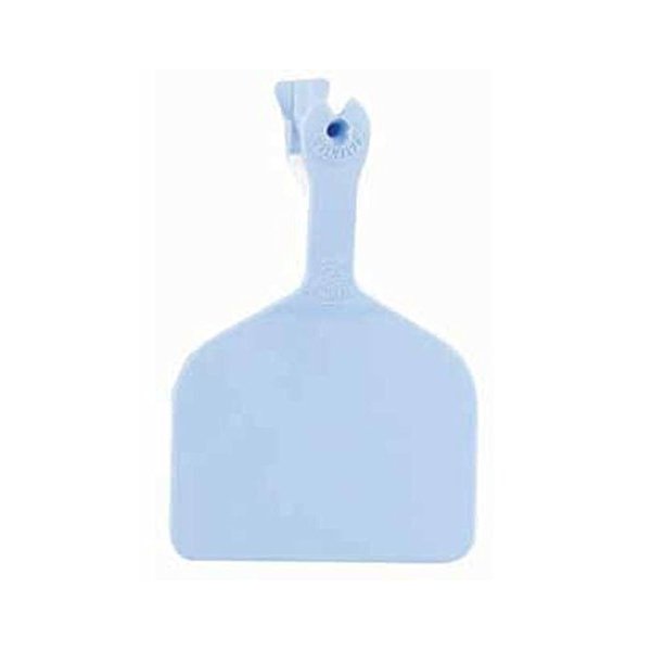 Z Feedlot Cattle Cow Blank Ear Tags LT. BLUE 50 Count Identification Livestock