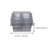 Clipper Blade Holder Plastic Storage Box Hair Clipper Blades Storage Case Clipper Guide Comb Organizer Hair Salon Supplies for Barber Hairdresser Stylist Clipper Guard Organizer