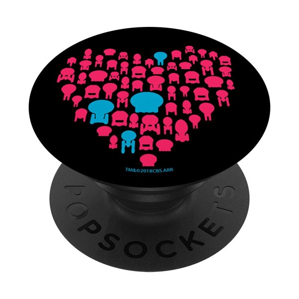 Star Trek Trek Heart PopSockets Stand for Smartphones and Tablets PopSockets Standard PopGrip