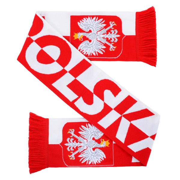 Euroscarves National Soccer High-Definition HD Knit Scarf (Poland)