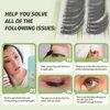 ETVITE Self Adhesive Eyelashes No Glue Eyelashes Self Adhesive Lashes Reusable Lash Clusters Pre Glued Eyelashes Non-irritating Pressure Sensitive Adhesive by ETVITE 10/12/14mm (Natural)