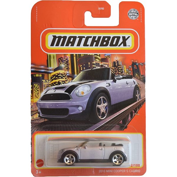 Matchbox 2010 Mini-Cooper S Cabrio, [Violet] 52/100