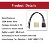 Anina WPT688 Blower Motor Connector for 2004-2018 Ford Lincoln Mercury HVAC Fan Blower Motor Resistor Wiring Harness Pigtail 3U2Z14S411ZEA