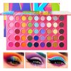 imakeupnow 45 Shades Eye Shadow Makeup Palette Set Colorful Bright, High Pigmented Eyeshadow Pallets, Matte Shimmer Glitter for Halloween