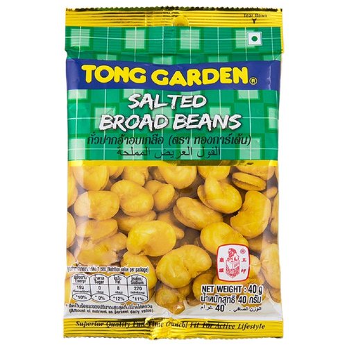 TONG GRADEN BRAND, Salted Broad Beans, Crispy baked beans 40g X 6 Packs