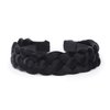 vowyore Women Hair Plaited Braided Headbands Synthetic Hairpieces Braid Wig with Teeth Hair Band Hair Hoop Hair Accessories