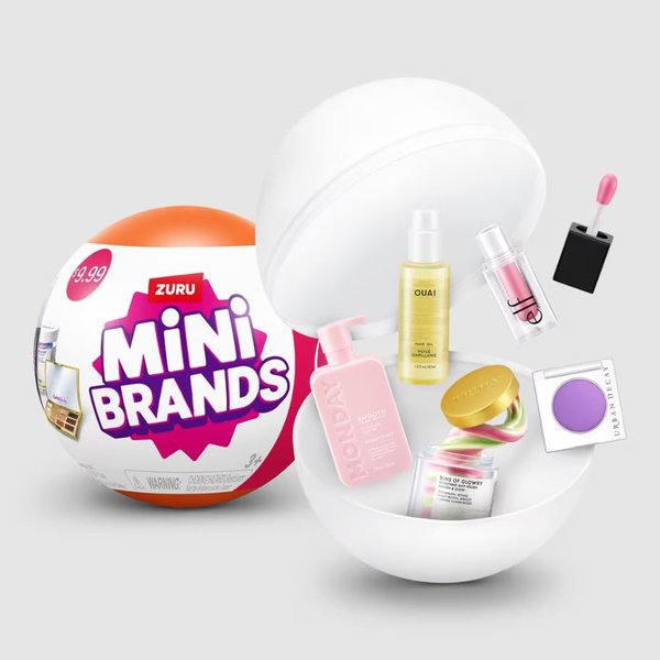 Mini Brands Ulta Beauty Series 1: 5 Miniature Beauty Products Replicas, Mystery Capsule, Unisex, All Ages