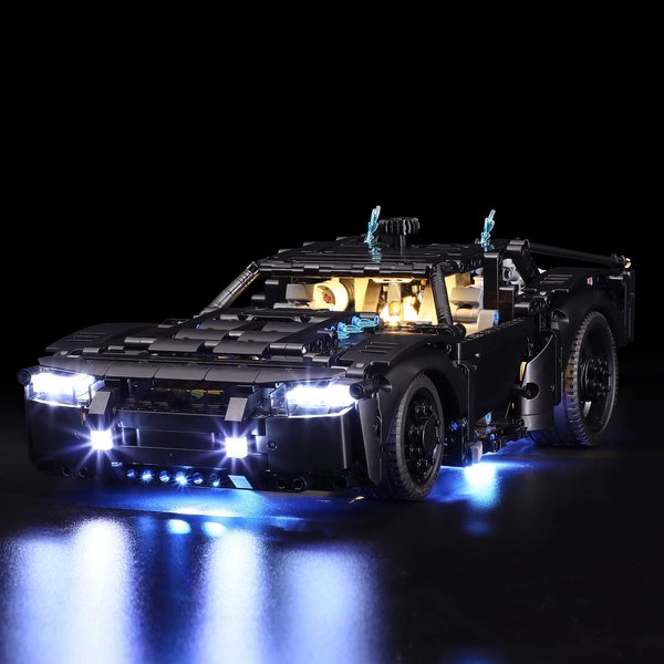 LIGHTAILING Led Lighting Kit for Lego- 42127 Batmobile Building Blocks Model - LED Light Set Compatible with Lego Model(Not Include Lego Model)
