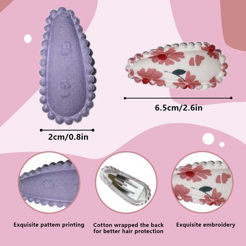 20 Pcs Baby Girl Hair Clips,Hair Bows for toddler Pure Color Toddler Hair Clips Non Slip Wrapped Snap Hairpins for Kids Barrettes Hair Accessories for Baby Toddler Girls